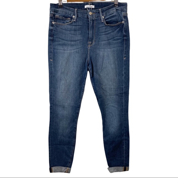Good American Denim - Good American Good Legs Skinny Jeans High Waist BLUE005, Size 14/32
